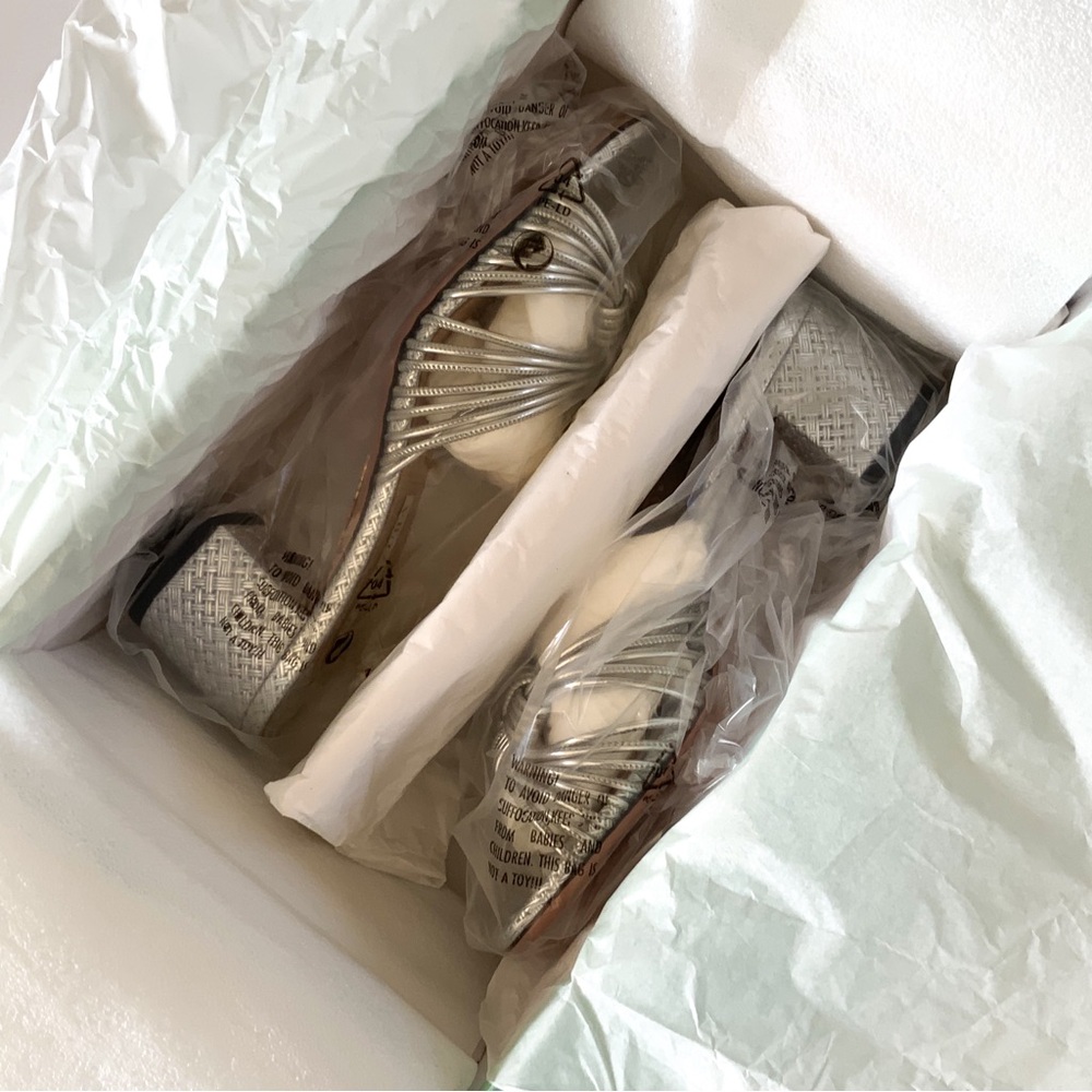 Aquazzura Silver Sandals - Picture 5 of 12